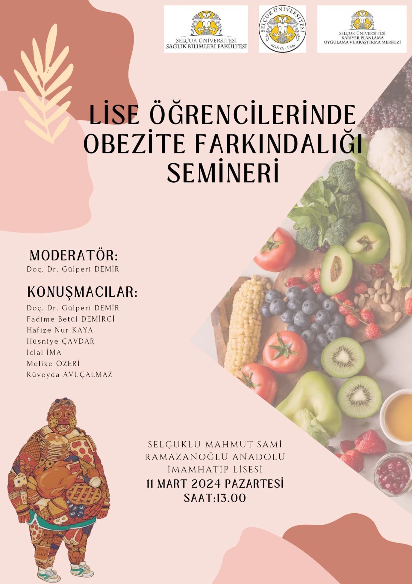 Lise Öğrencilerinde Obezite Farkındalığı Semineri